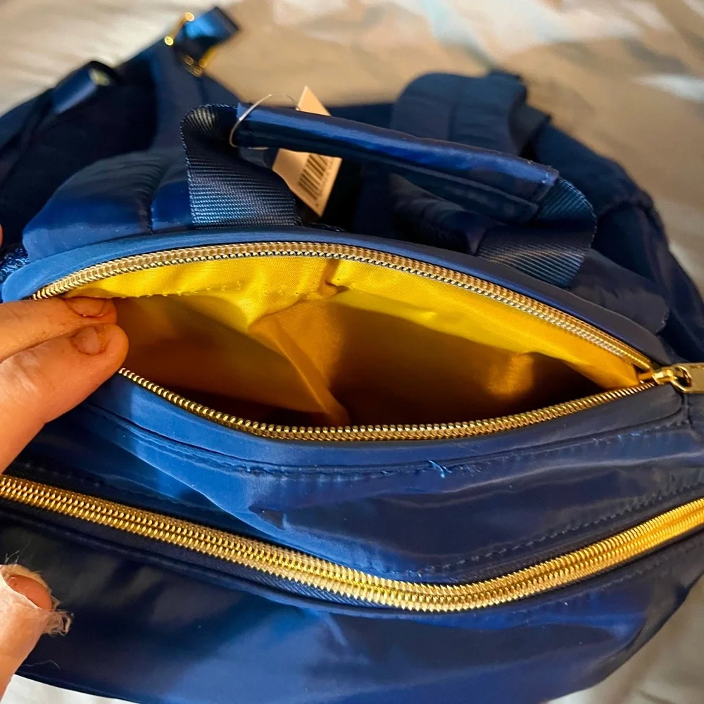 Walt Disney World Four Park Icons Blue Full Size Backpack New with tag